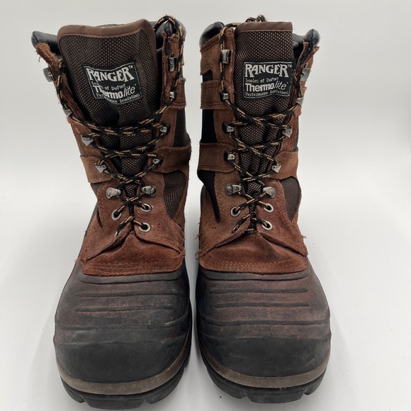 Ranger Work Boots Mens Size 13 DuPont Thermolite Insulated Lace Up Chore Hunting - Picture 1 of 12